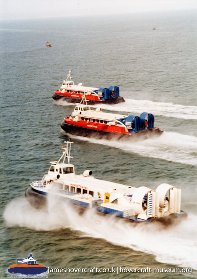 AP1-88 hovercraft promotional day by BHC -  (credit: The <a href='http://www.hovercraft-museum.org/' target='_blank'>Hovercraft Museum Trust</a>).